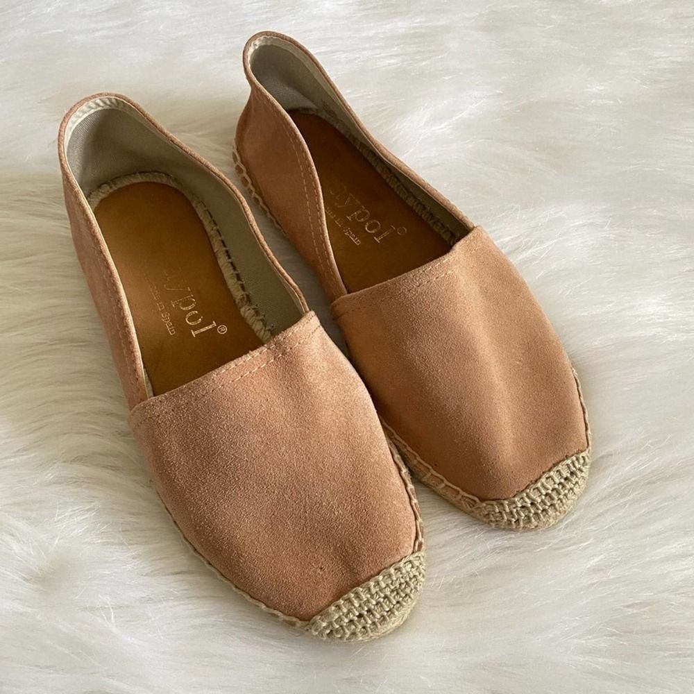 Maypol Leather Espadrilles Size 37